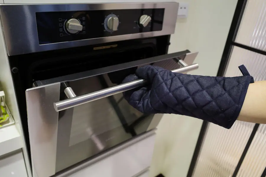 Safety Precautions for remove an inbuilt oven