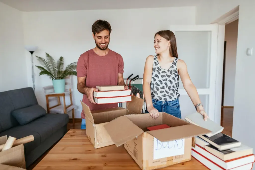 Pack Books for a Move