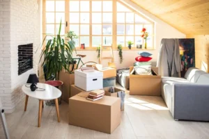 Pack a Messy House to Move