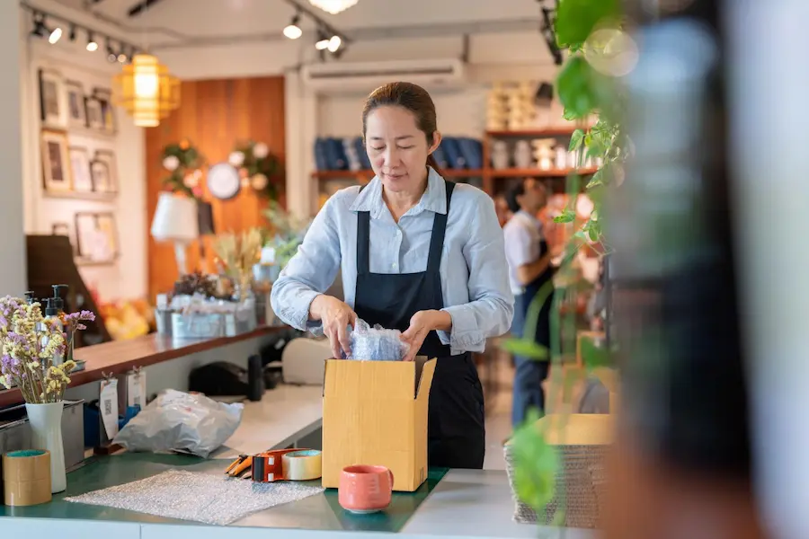 Storing Packing Supplies for Future Use