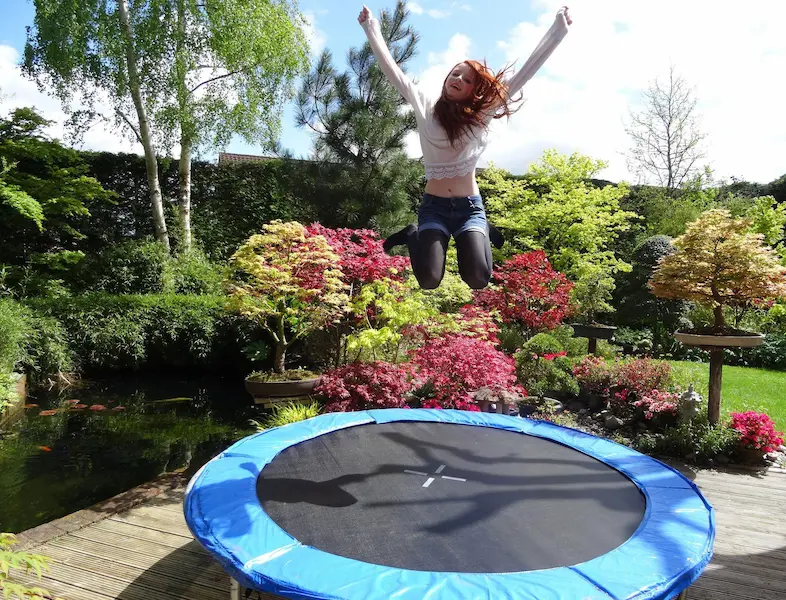 Packing Up or Reinstalling The Trampoline