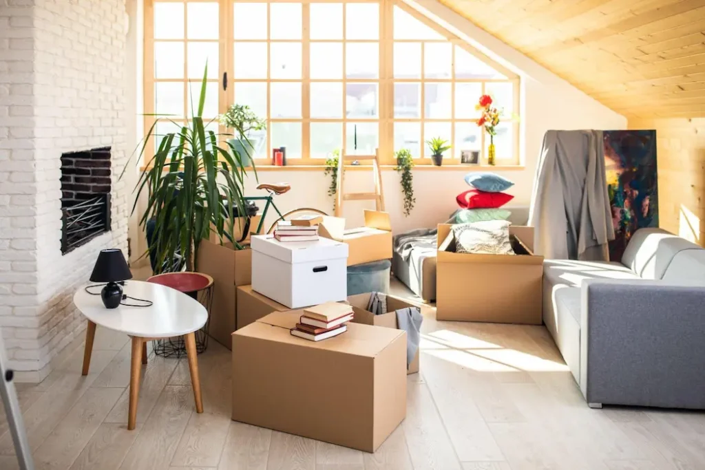 Pack a Messy House to Move